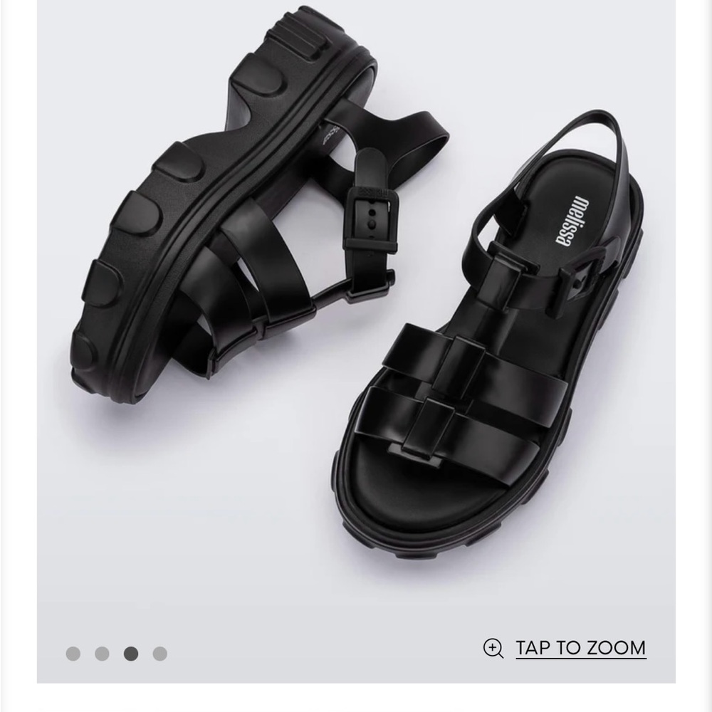 Melissa Ella Platform Sandals NWOB Sz 10 - Picture 2 of 8